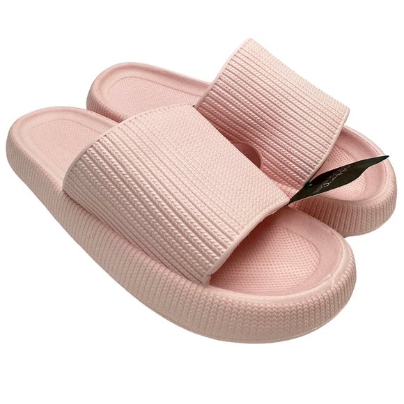 *BLUE* Pillow Slides Sandals Unisex - Picture 6 of 7